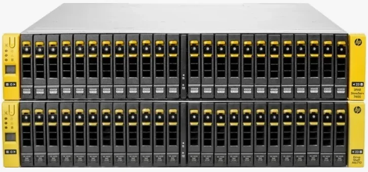 HPE 3PAR StoreServ 7400с 4-node (48 x 3.84Tb SSD SAS)