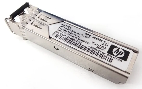 Трансивер HP 4Gb Short Wave B-series FC SFP 1 Pack (AJ715A)