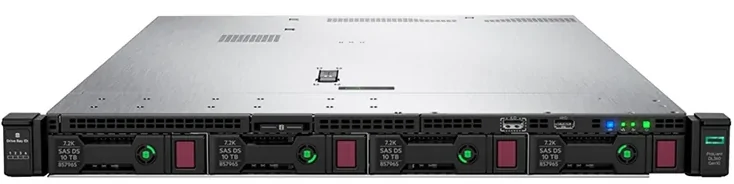 HPE Proliant DL360 Gen10 4xLFF 2x2.6 GHz 12-Core Intel Xeon Gold 6126/64GB(4х16)/no HDD/2x500W