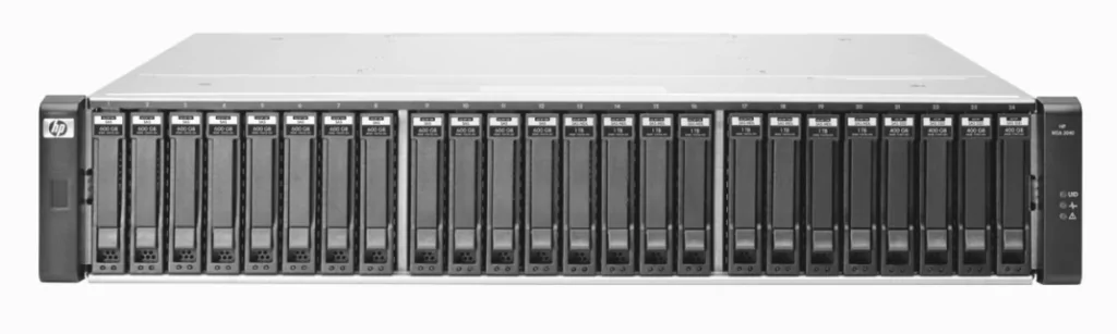 HPE MSA 2040 (C8R15A) + 24x3.84Tb SSD SAS + 24x1.8TB SAS 10k