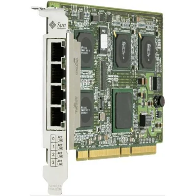 Сетевой адаптер Sun Quad GigaSwift Ethernet Card (QGE-X) RoHS:Y (p/n X4445A)