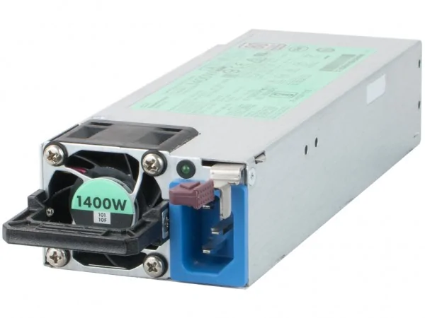 HPE Hot Plug Power Supply Platinum Plus 1400W for DL360/380 Gen9 (720620-B21, 754383-001)