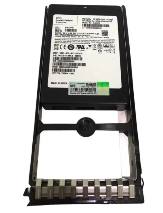 2.5" HPE 3PAR 20000 9000 15.36TB SAS 12G SSD SFF (Q0F43A, P9M63B, 867547-001)