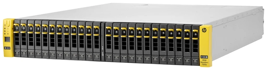 HP 3PAR StoreServ 7200c 2-node Storage Base (E7X67A)