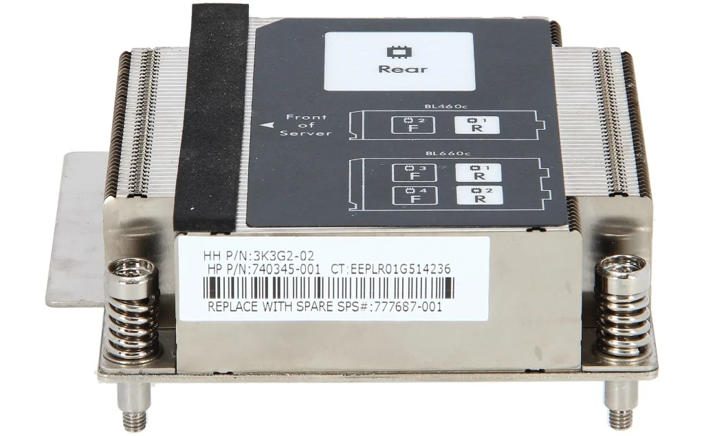 Радиатор Heatsink для HP BL460c G9 для CPU 1 (740345-001, 777687-001)