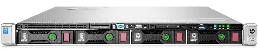 HPE Proliant DL360 Gen9 4xLFF 2x3.5 GHz 4-Core Xeon E5-2637v3/128Gb (8x16) PC4-2133p/no HDD/2x500W