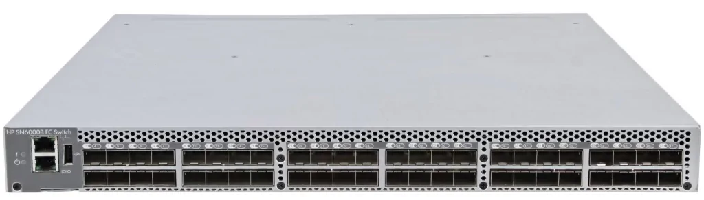 Коммутатор HPE SN6000B 16Gb 48-port / 48-port Active Fibre Channel Switch (QK753B)