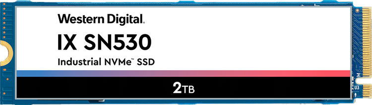 Western Digital IX SN530 — NVMe M.2 SSD промышленного класса ёмкостью до 2 Тбайт